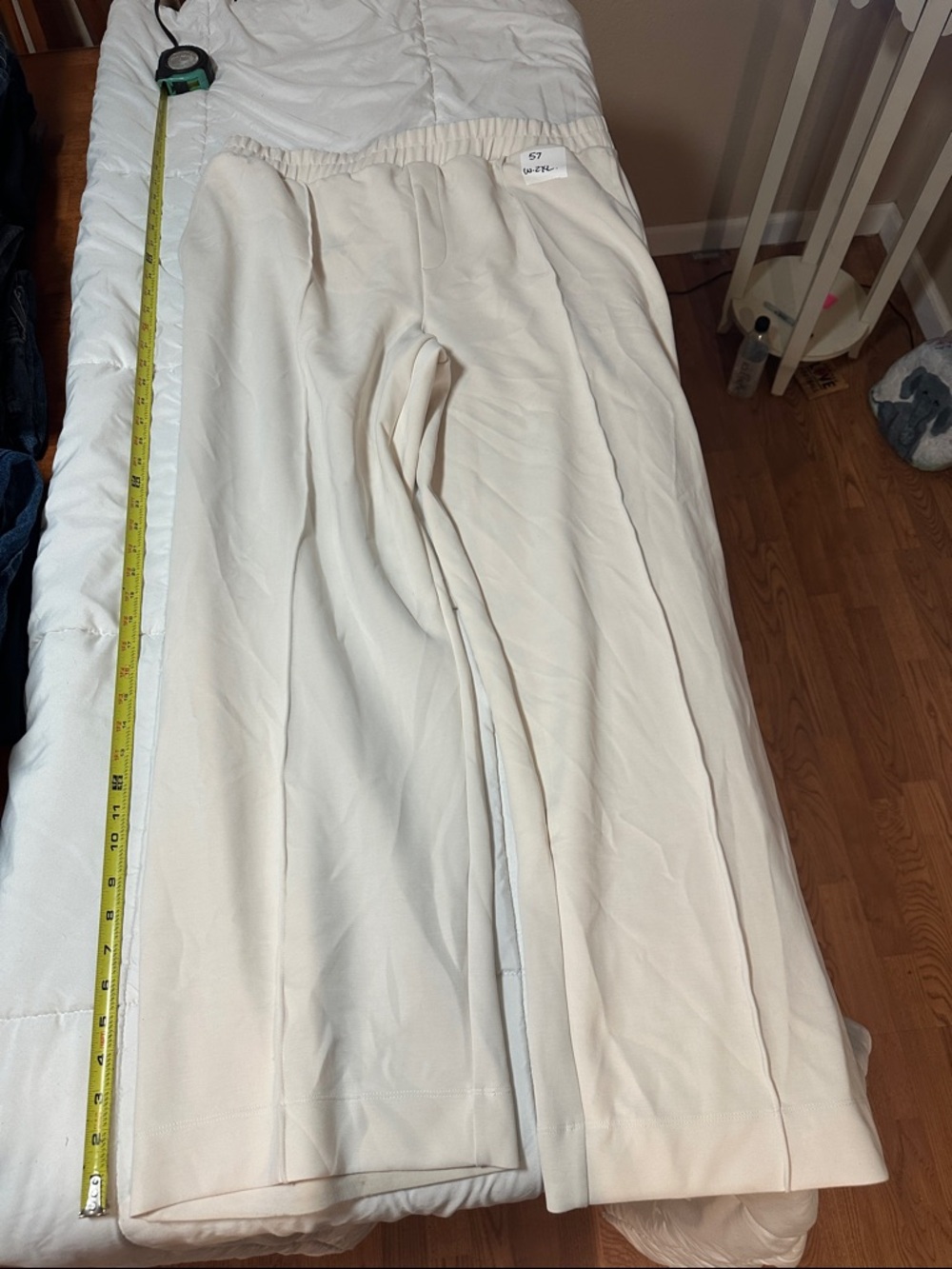 a new day Cream Wide-Leg Dress Pants #57